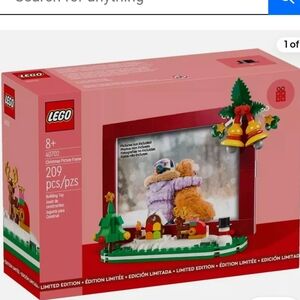 LEGO Christmas Picture Frame Set